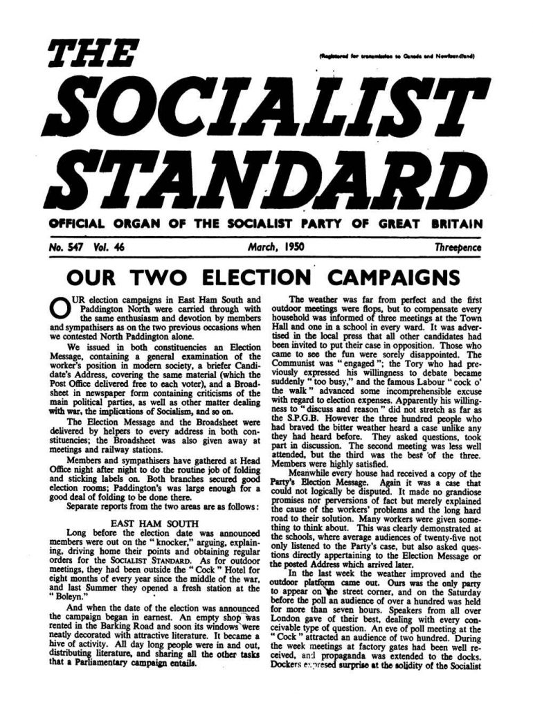 No. 547 March 1950 – worldsocialism.org/spgb