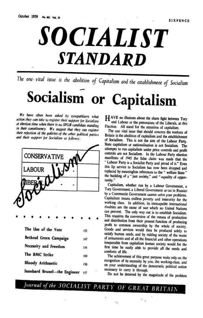 [How to register your support for Socialism] – worldsocialism.org/spgb